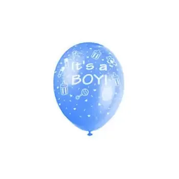 Beirut flowers  -  Boy Birthday balloon  Delivery