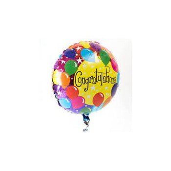 Palermo flowers  -  Congratulations Balloon  Delivery