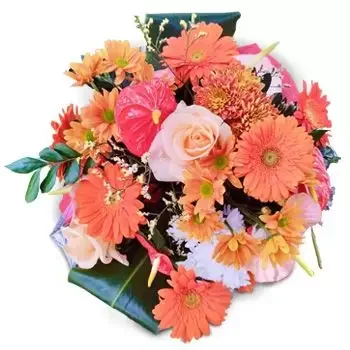 Βρετανία λουλούδια- Δέσμη Ευτυχίας Λουλούδι Παράδοση