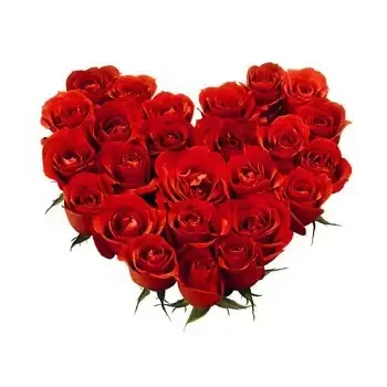 flores Al-Muski floristeria -  Corazón precioso Ramos de  con entrega a domicilio