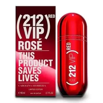 Sharjah-virágok- 212 VIP Rosé Red Carolina Herrera (W) Virág Szállítás