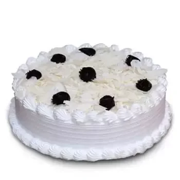 카이로 온라인 꽃집 - 라운드 포레스트 케이크 부케