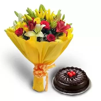 Sumatra rože- Rumeno praznovanje Cvet šopek/dogovor