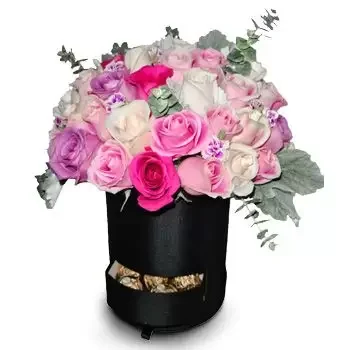 Ajuterique bunga- Blush Manis Bunga Penghantaran