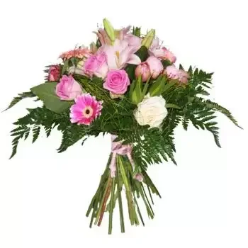  flowers  -  Pink Blush Flower Bouquet/Arrangement
