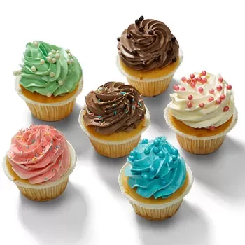 Almere Florarie online - Cupcakes „Color” Buchet