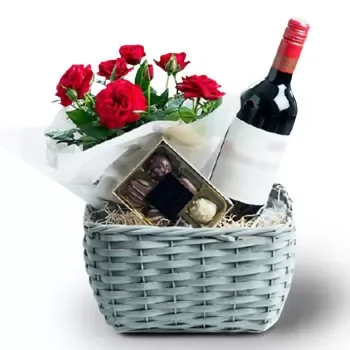 Johannesburg online Blomsterhandler - Romantisk kombination Buket