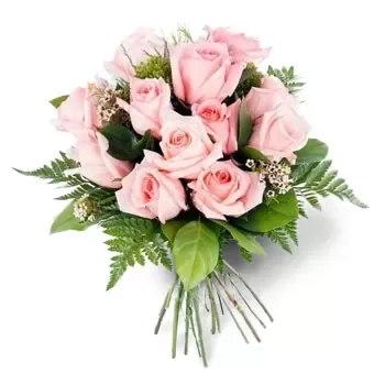 Beli Osam Blumen Florist- Umwerfend in Pink Blumen Lieferung