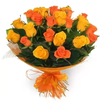 fleuriste fleurs de Sofia- Bouquet dynamique Fleur Livraison