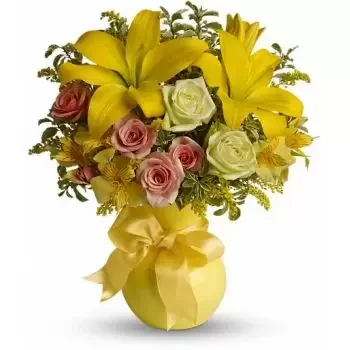 Joh Blumen Florist- Zitrusfrüchte geküsst Blumen Lieferung