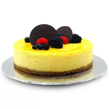 싱가포르  - 노란 케이크 