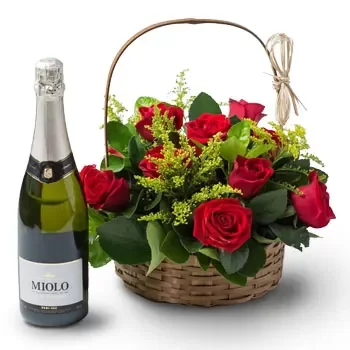 flores Fortaleza floristeria -  delicia de rosa Ramos de  con entrega a domicilio