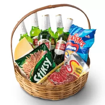 Rio De Janeiro flowers  -  Romance Holiday Gift Basket Flower Delivery
