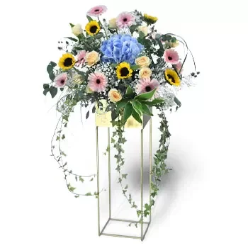 Τσίρκο Newton λουλούδια- Η Έβελιν Λουλούδι Παράδοση