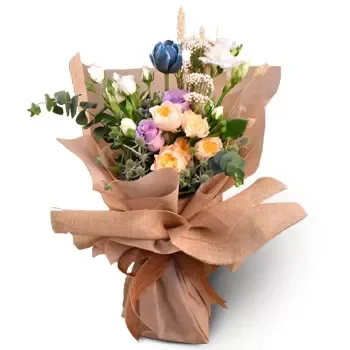Toa Payoh květiny- Nádherná smíšená květinová kytice Květ Dodávka