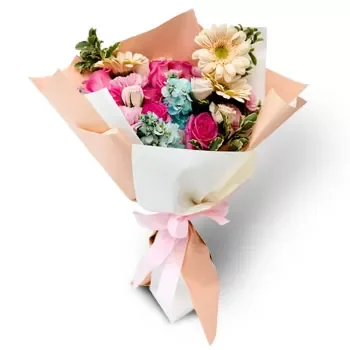 Μαρίνα Νότια λουλούδια- Ανθοδέσμη με τριαντάφυλλα Revival Λουλούδι Παράδοση