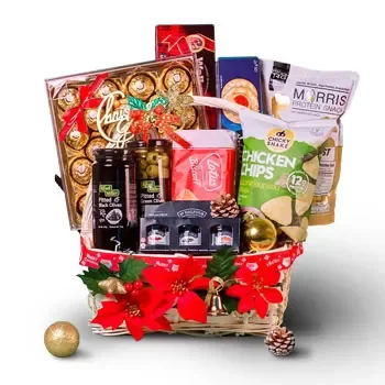 Singapore flowers  -  Sweet & Salty Christmas Hamper  Delivery