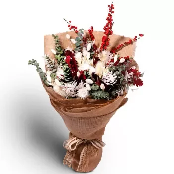 Brickland květiny- Speciální vánoční kytice Květ Dodávka
