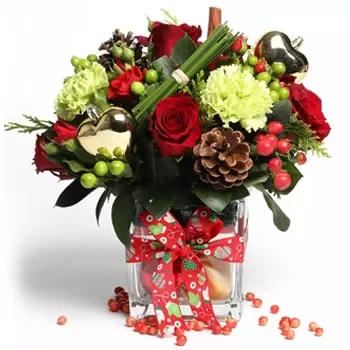 Πηγές Sembawang λουλούδια- Merry Floral Pot Λουλούδι Παράδοση