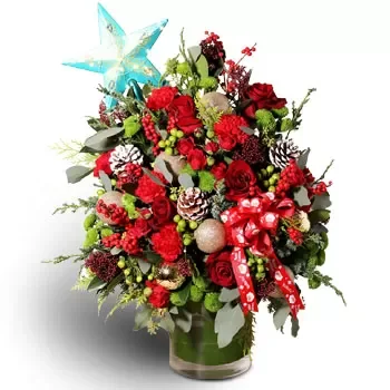 Henderson Hill kukat- Floral Blazing Kukka Toimitus