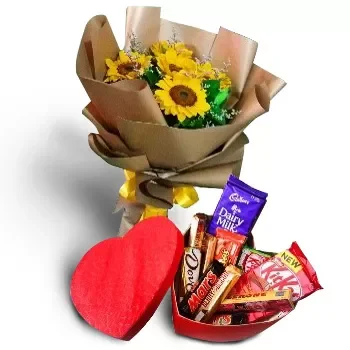 Sagnay flowers  -  Yellow breeze Flower Delivery