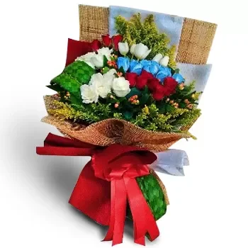 Licuan-Baay Blumen Florist- bunte Kombi Blumen Lieferung