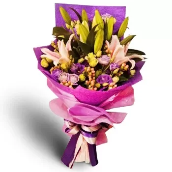 בומבון פרחים- פאדג' מעונן פרח משלוח