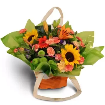 Άγιος Ρωμανός λουλούδια- Χαρούμενο δώρο Λουλούδι Παράδοση
