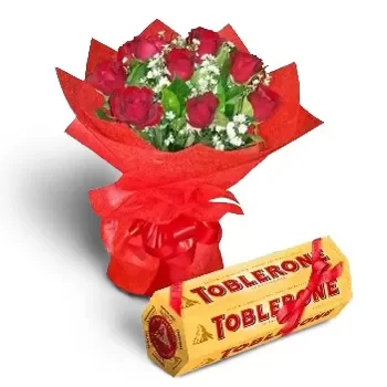 flores Daanbantayan floristeria -  chocolate único Ramos de  con entrega a domicilio