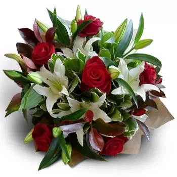 flores Aigiali floristeria -  grupo romántico Ramos de  con entrega a domicilio