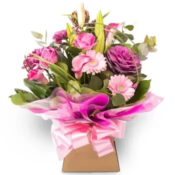 Alestia blomster- Valentins gave Blomst Levering