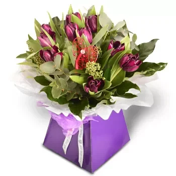 Agia Effimia blomster- Smukke tulipaner Blomst Levering
