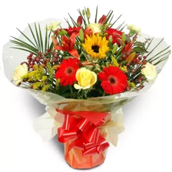 flores Agios Efstratios floristeria -  ingeniosamente combinado Ramos de  con entrega a domicilio