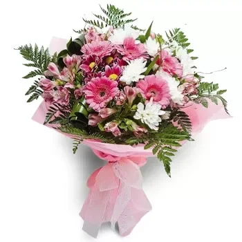 flores Agios Nikolaos Boura floristeria -  Flores refrescantes Ramos de  con entrega a domicilio