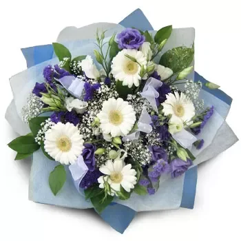 fleuriste fleurs de Thessalonique- Ciel Blanc