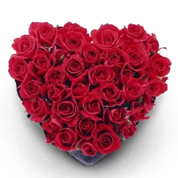 flores Agios Nikolaos Boura floristeria -  Sueño de corazón Ramos de  con entrega a domicilio