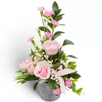 Akraifnion bloemen bloemist- Gebonden aan geluk Bloem Levering