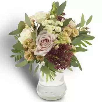 flores de Trondheim- Flor de pêssego Bouquet/arranjo de flor