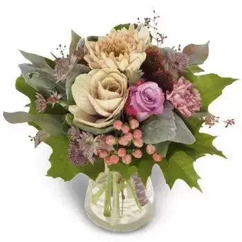 flores de Bergen- felicidade do outono Bouquet/arranjo de flor