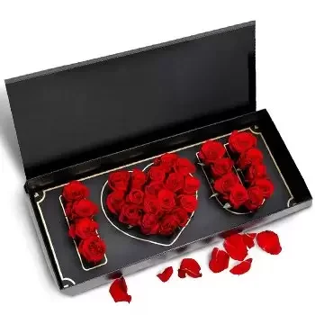 Sharjah Floristeria online - Sorpresa de amor Ramo de flores