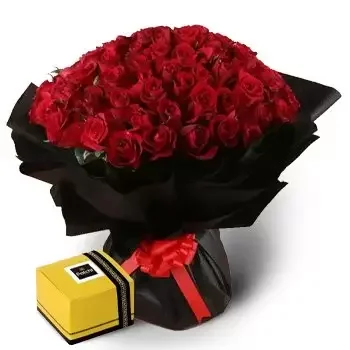 بائع زهور غارهود- الورود الملفتة للنظر زهرة التسليم