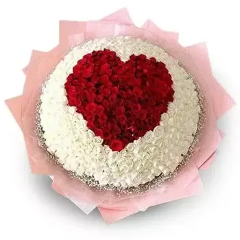 Dubai flowers  -  I Love You Flower Delivery