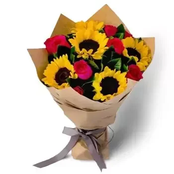 flores Al Gharayen 4 floristeria -  Luz brillante Ramos de  con entrega a domicilio