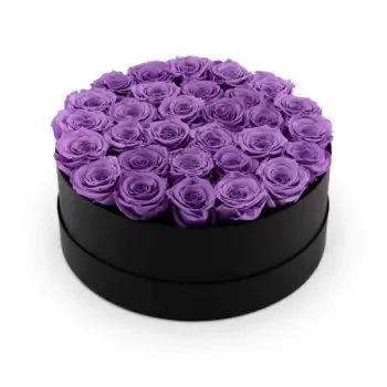 Adstock bloemen bloemist- Luxe paars Bloem Levering