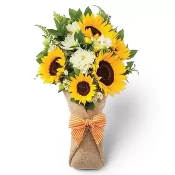flores Al-Quṣaiṣ aṣ-Ṣinaiyah 4 floristeria -  Amarillo suave Ramos de  con entrega a domicilio