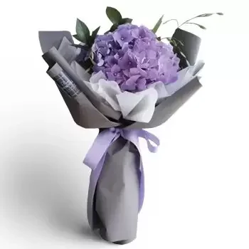 flores Ajman aṣ-Ṣinaiyah 1 floristeria -  El arte púrpura Ramos de  con entrega a domicilio