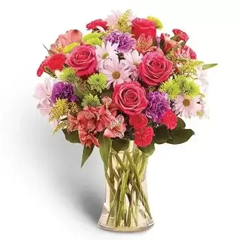 Al Jurainah 3 flowers  -  Colorful Smile Flower Delivery