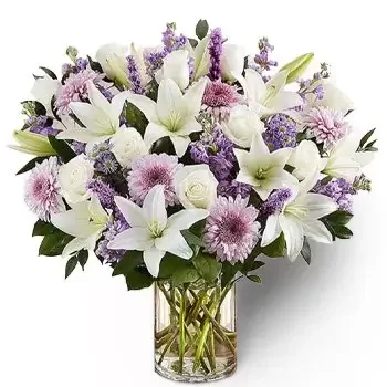 Abu Dhabi Online kukkakauppias - Purppura viattomuus Kimppu