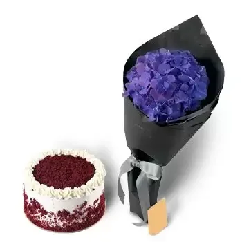 Al Jurainah 2 flowers  -  Royal with Red Flower Delivery