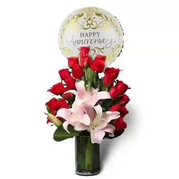 flores Al-Lisaily floristeria -  trono de amor Ramos de  con entrega a domicilio